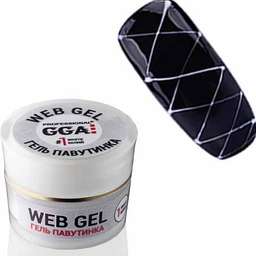 Гель паутинка белый №1 GGA Professional купить в официальном магазине KODI Professional
