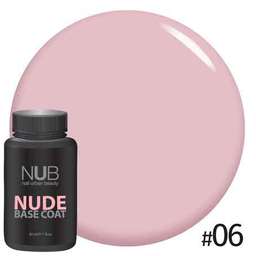 База камуфлирующая NUB NUDE Rubber Base Coat 30мл # 06 купить в официальном магазине KODI Professional