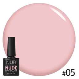 База камуфлирующая NUB NUDE Rubber Base Coat 8мл # 05 купить в официальном магазине KODI Professional