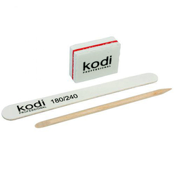 Набір одноразовий для манікюру (пилка, баф, апельсинова паличка) купить в официальном магазине KODI Professional