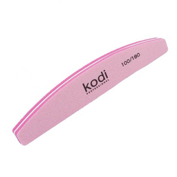 Баф для нігтів Півмісяць 100/180, рожевий купить в официальном магазине KODI Professional
