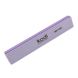 Баф для ногтей прямоугольный 180/180, сиреневый купить в официальном магазине KODI Professional
