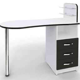 Маникюрный стол Эстет 1, с черным фасадом купить в официальном магазине KODI Professional