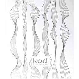 3D наклейка - тонкі нитки, срібло купить в официальном магазине KODI Professional