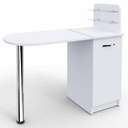 Манікюрний стіл Практик компактний, білий фото