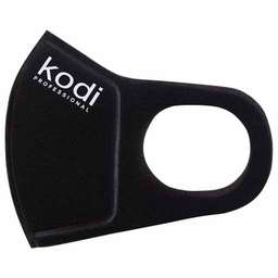 Маска защитная двухслойная из неопрена без клапана, черная с надписью купить в официальном магазине KODI Professional