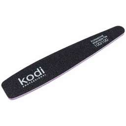 Пилка конічної форми, абразивність 100/100, колір: чорний, № 56 купить в официальном магазине KODI Professional