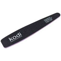 Пилка конічної форми, абразивність 100/150, колір: чорний, № 63 купить в официальном магазине KODI Professional