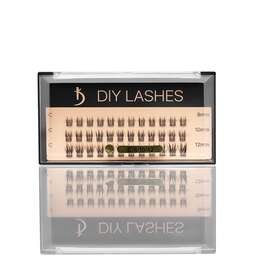 Натисніть для збільшення зображення Накладні вії DIY LASHES 01A C 0,07 (8 mm, 10 mm, 12 mm)
