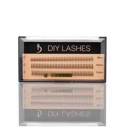 Натисніть для збільшення зображення Накладні вії DIY LASHES 08A C 0,07 (8 mm, 10 mm, 12 mm)
