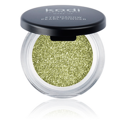 Натисніть для збільшення зображення Eyeshadow Diamond Pearl Powder 09 Green fever (тіні для повік з шиммером, колір: Green fever), 2г