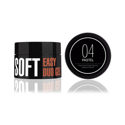 Натисніть для збільшення зображення Easy Duo Gel Soft Pastel 04 (акрил-гель), 35 г