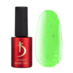 Натисніть для збільшення зображення Камуфлююча база Cover Base Gel Neon Flake № 04, 7 мл
