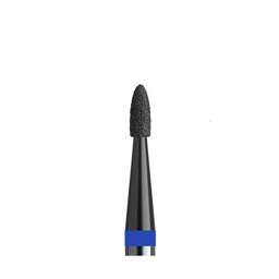 Натисніть для збільшення зображення №142 V104.243.524.014_D (фреза алмазна полум'я маленьке 243, d = 1,4 мм, середній абразив, напилення карбонове)