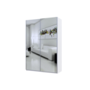 Шафа-купе двохдверна Doros G-Caiser 160х60х240 см Білий/2 Дзеркала (DRS-011024) фото 2