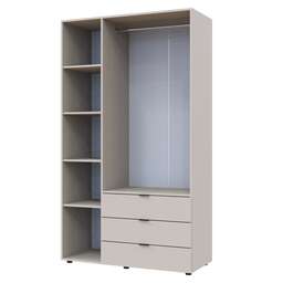 Купить Шафа розпашна для одягу Doros Гелар 116,2х49,5х203,4 см Кашемір (DRS-011167)