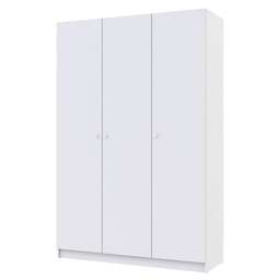 Купить Шафа розпашна для одягу Doros Промо 135х48х204 см Білий (DRS-011204)