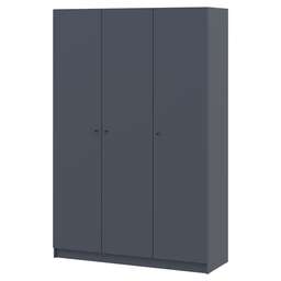 Купить Шафа розпашна для одягу Doros Промо 135х48х204 см Графіт (DRS-011206)