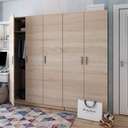 Комплект шаф для одягу Doros Промо (2 шт.) 225х48х204 см Дуб сонома (DRS-011214) фото