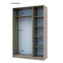 Комплект шаф для одягу Doros Промо (2 шт.) 270х48х204 см Дуб сонома (DRS-011218) фото 3