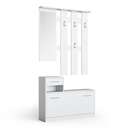 Передпокій з дзеркалом Doros Alice 100х25х182,9 см Білий (DRS-011330) фото 2