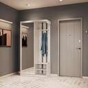 фото Передпокій з дзеркалом Doros City One Door 110х45х210 см Білий (DRS-011404)