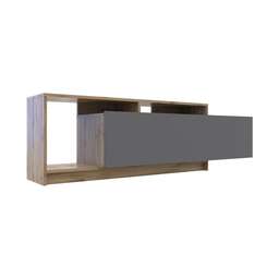 Купить Стінка у вітальню Doros U2 160х38х48 см Дуб тахо/Графіт (DRS-011414)