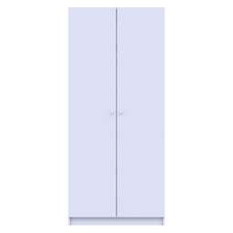 Купить Шафа розпашна з полицями Doros Промо 90х48х204 см Білий (DRS-011201)