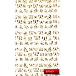 Nail Art Stickers SP010 Gold