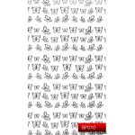 Nail Art Stickers SP010 Silver