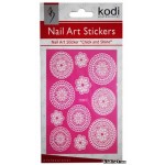 Nail Art Stickers YL001 White