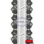 Nail Art Stickers LC053 Black купить в официальном магазине KODI Professional