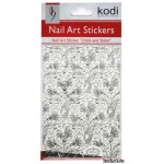 Nail Art Stickers BP052 Silver