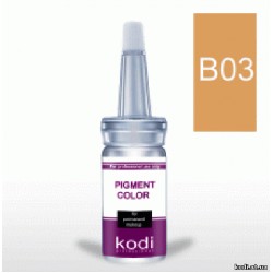 Пігмент для брів B03 (Світло-русявий) 10 мл купить в официальном магазине KODI Professional