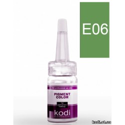 Пигмент для глаз E06 (Зеленый) 10 мл. купить в официальном магазине KODI Professional