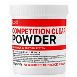 Быстроотвердеваемый акрил KODI Professional (Compatition Clear Powder) 224 гр. купить в официальном магазине KODI Professional